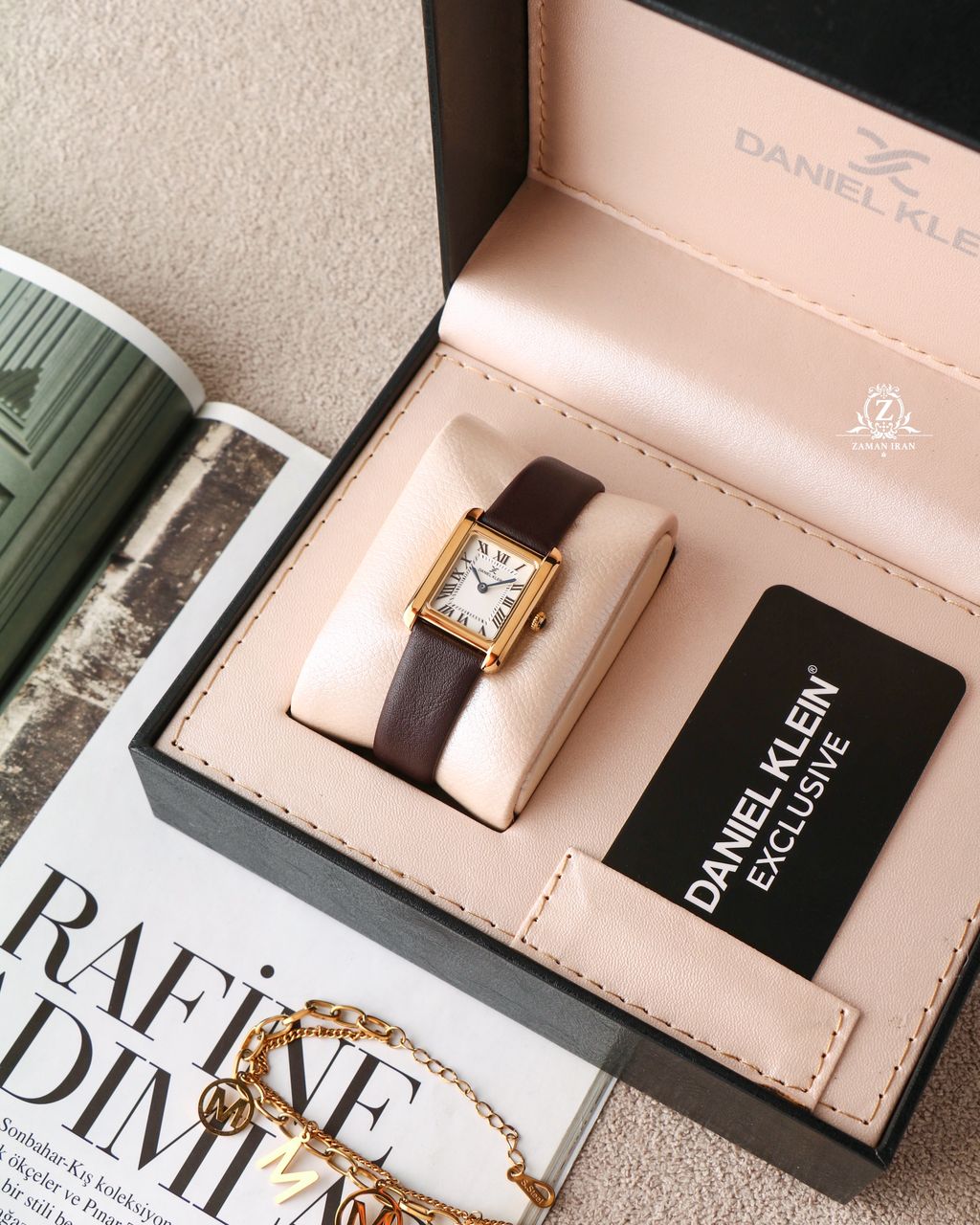 ساعت مچی زنانه دنیل کلین daniel klein اورجینال مدل DK-1-13787-3