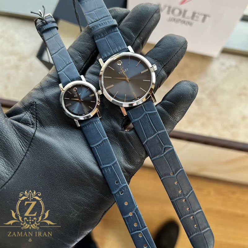 ساعت مچی ست مردانه و زنانه ویولت Violet اورجینال مدل B0631/155C	