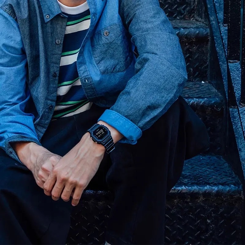 ساعت مچی مردانه کاسیو casio اورجینال مدل DW-5600UBB-1