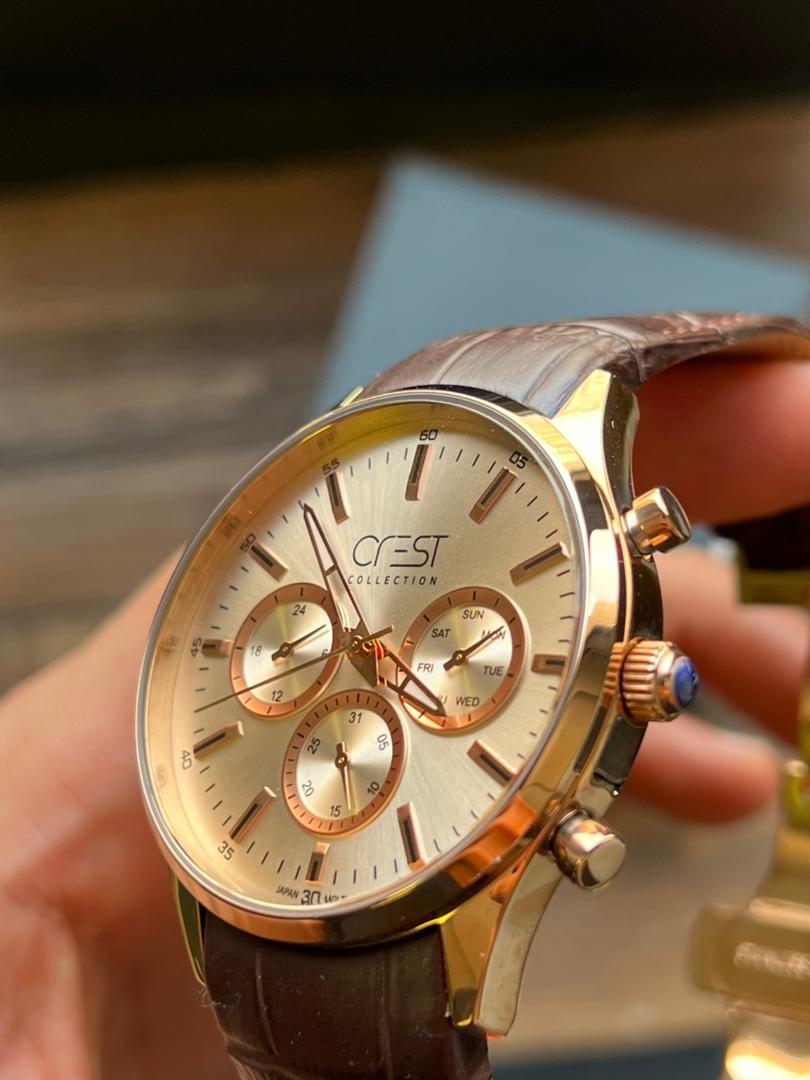 ساعت مچی مردانه کرست crest اورجینال مدل 6711/10