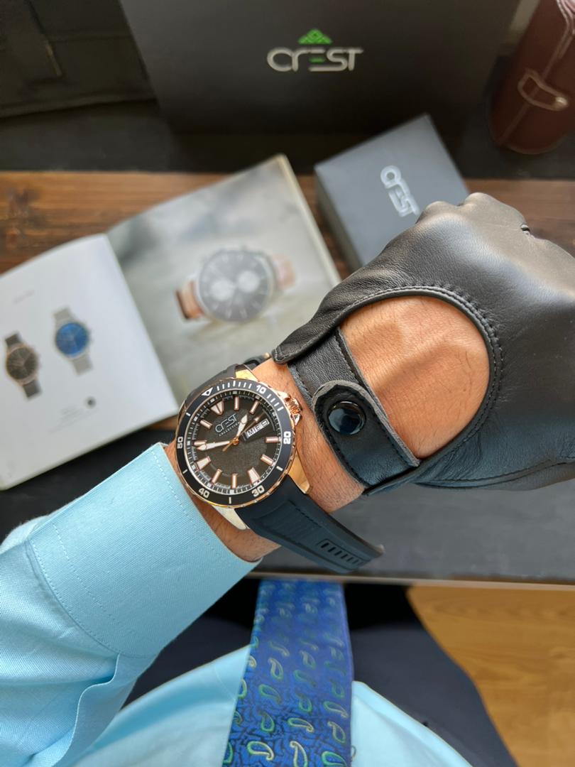 ساعت مچی مردانه کرست crest اورجینال مدل 6273/1