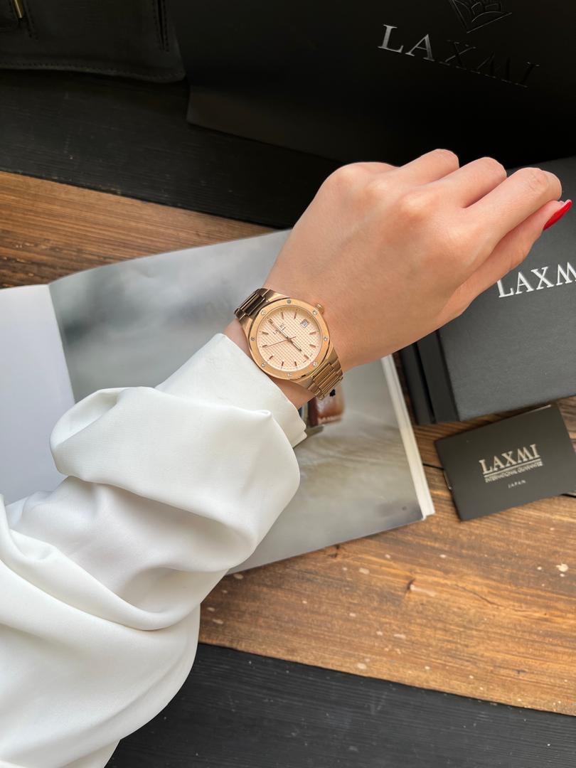 ساعت مچی زنانه لاکسمی LAXMI اورجینال مدل LA-8112-2
