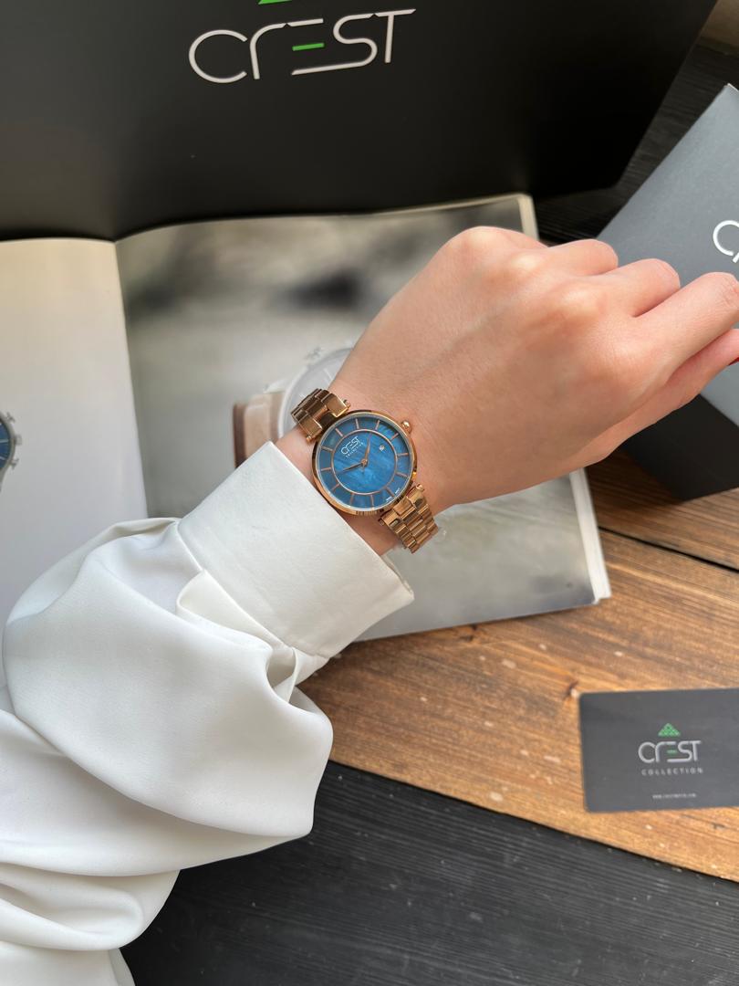ساعت مچی زنانه کرست crest اورجینال مدل 9009/4
