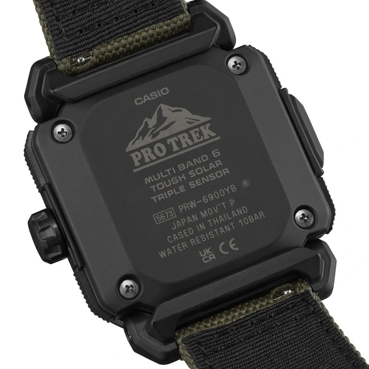 ساعت مچی مردانه کاسیو casio اورجینال مدل PRW-6900YB-3DR