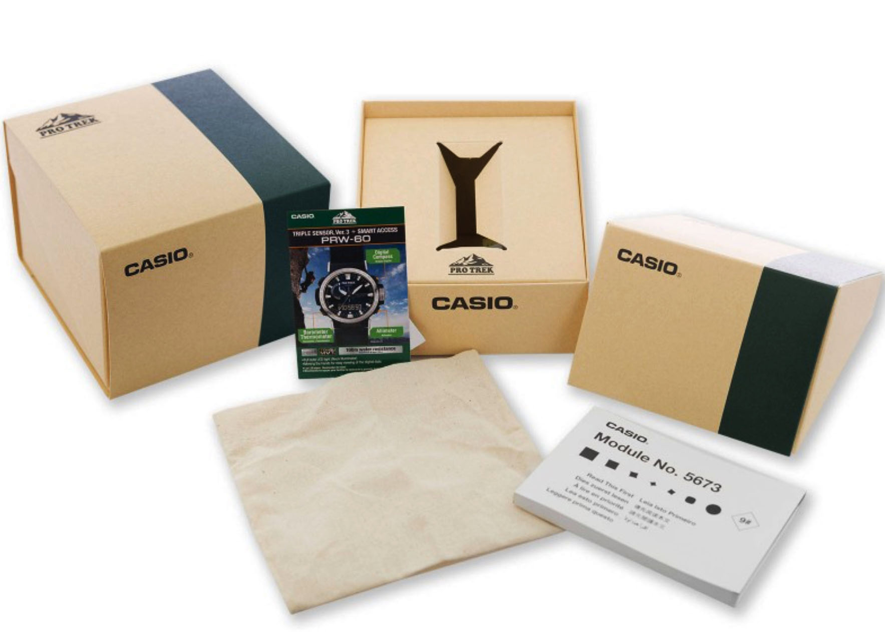 ساعت مچی مردانه کاسیو casio اورجینال مدل PRW-6900YL-5DR	