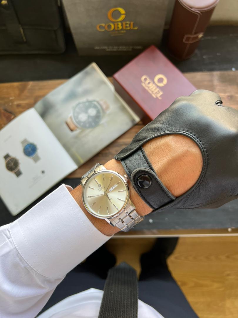 ساعت مچی ست مردانه و زنانه کوبل COBEL اورجینال مدل CB6388-1