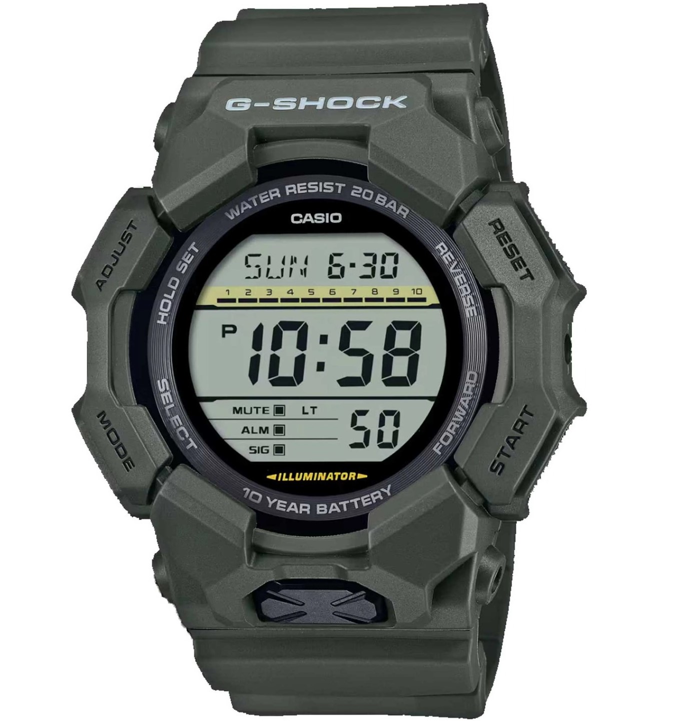 ساعت مچی مردانه کاسیو casio اورجینال مدل GD-010-3DR	