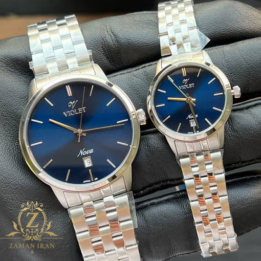 ساعت مچی ست مردانه و زنانه ویولت Violet اورجینال مدل B32750C/151