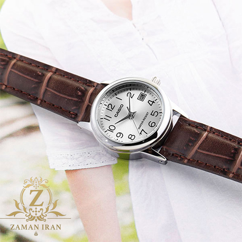 ساعت مچی زنانه کاسیو casio اورجینال مدل LTP-V002L-7B2