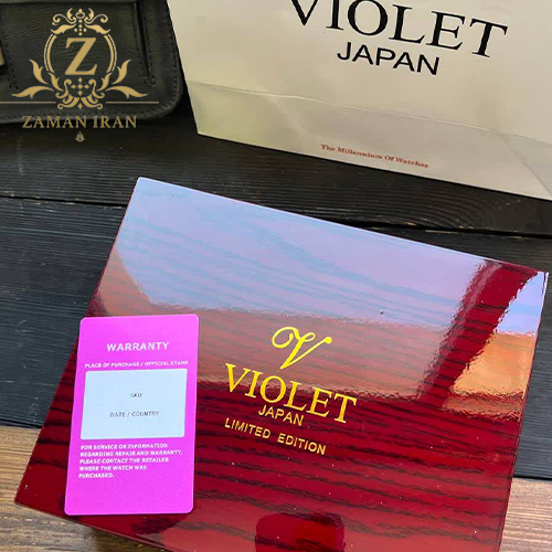 ساعت مچی زنانه ویولت Violet اورجینال مدل B0617I/818