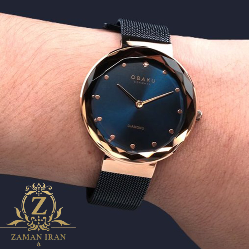 ساعت مچی زنانه اوباکو Obaku اورجینال مدل V300LXVLML