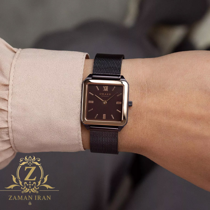 ساعت مچی زنانه اوباکو Obaku اورجینال مدل V309LXXNMN