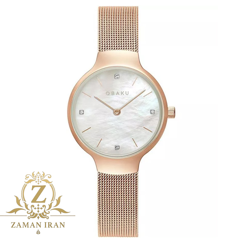 ساعت مچی زنانه اوباکو Obaku اورجینال مدل V241LXVWMV