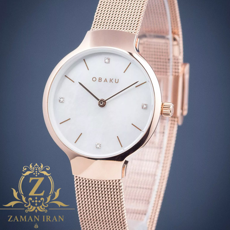 ساعت مچی زنانه اوباکو Obaku اورجینال مدل V241LXVWMV
