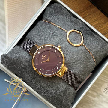 ساعت مچی زنانه اوباکو Obaku اورجینال مدل V187LXVNMN