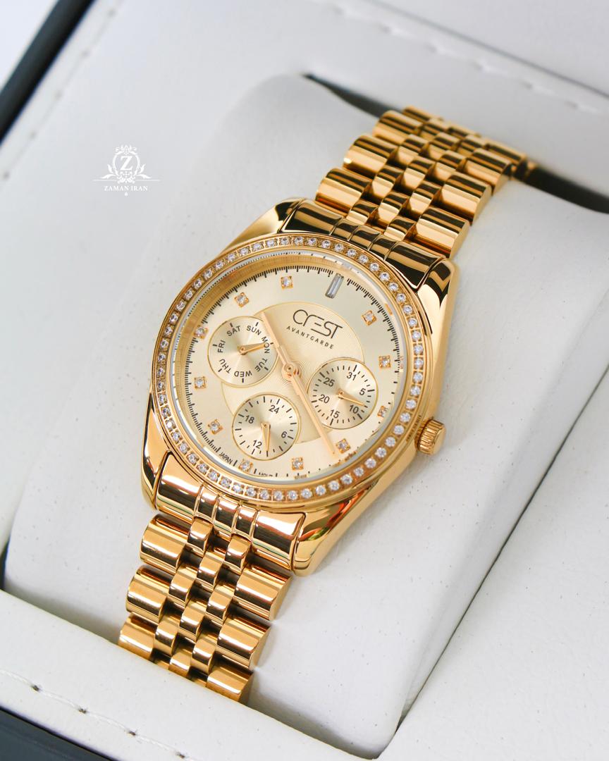 ساعت مچی زنانه کرست Crest اورجینال مدل 6236/2