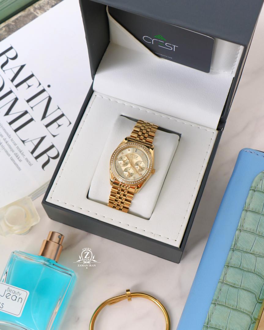 ساعت مچی زنانه کرست Crest اورجینال مدل 6236/2