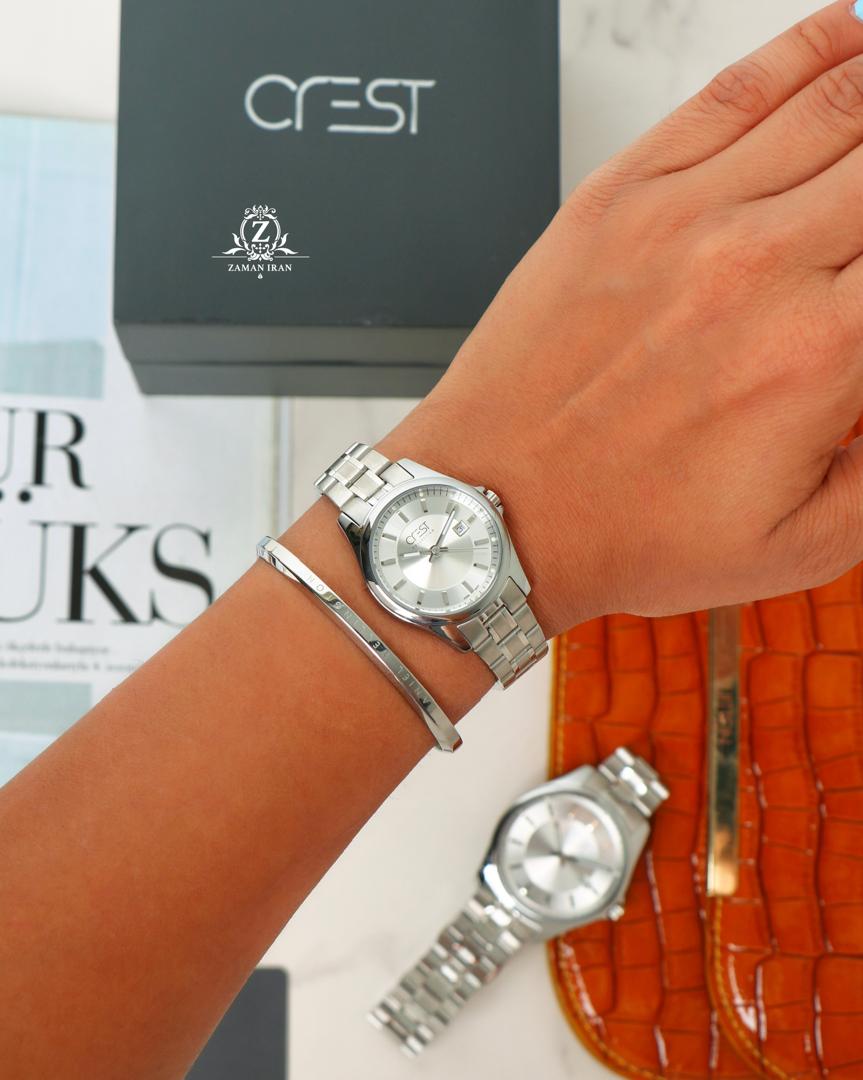 ساعت مچی ست کرست crest اورجینال مدل 9057/01