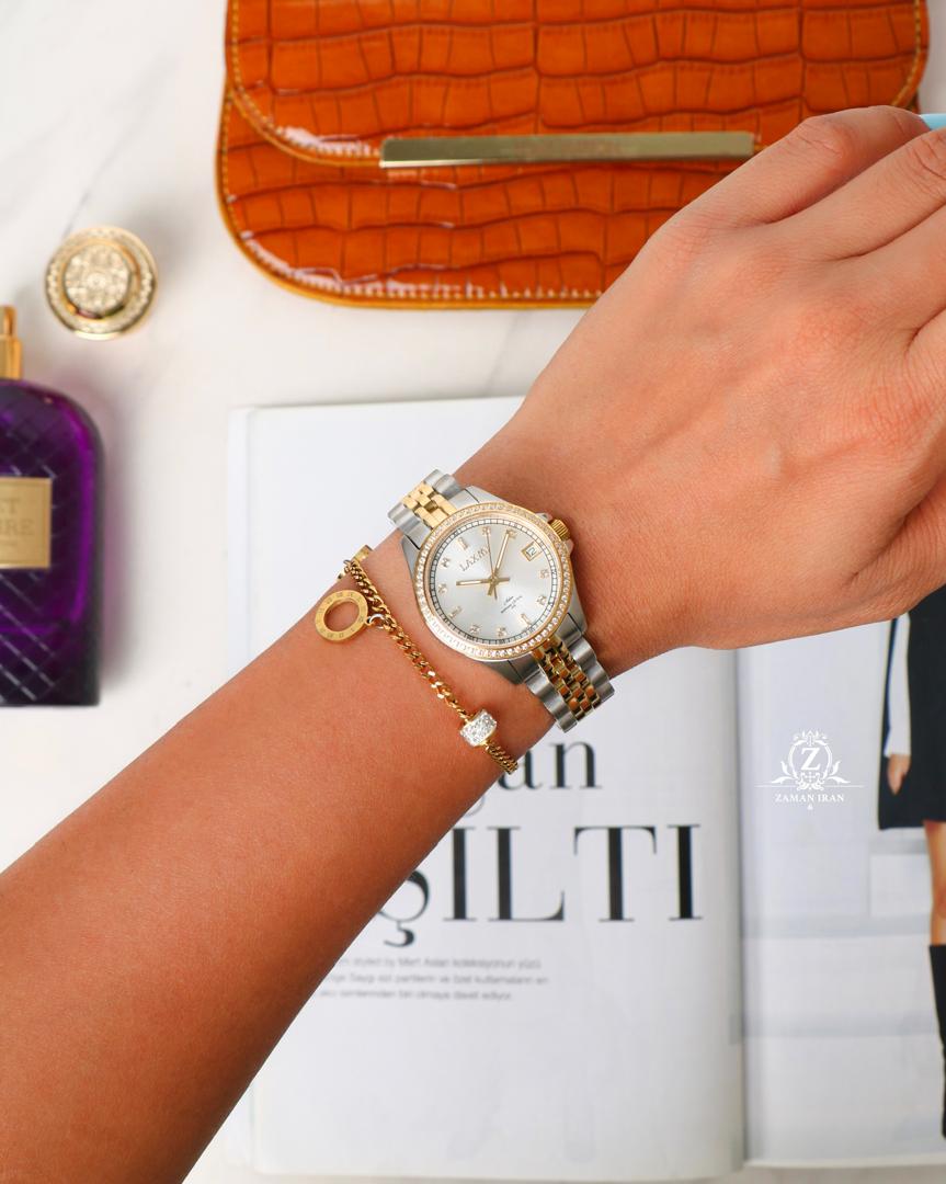 ساعت مچی زنانه لاکسمی LAXMI اورجینال مدل LA-8506-7