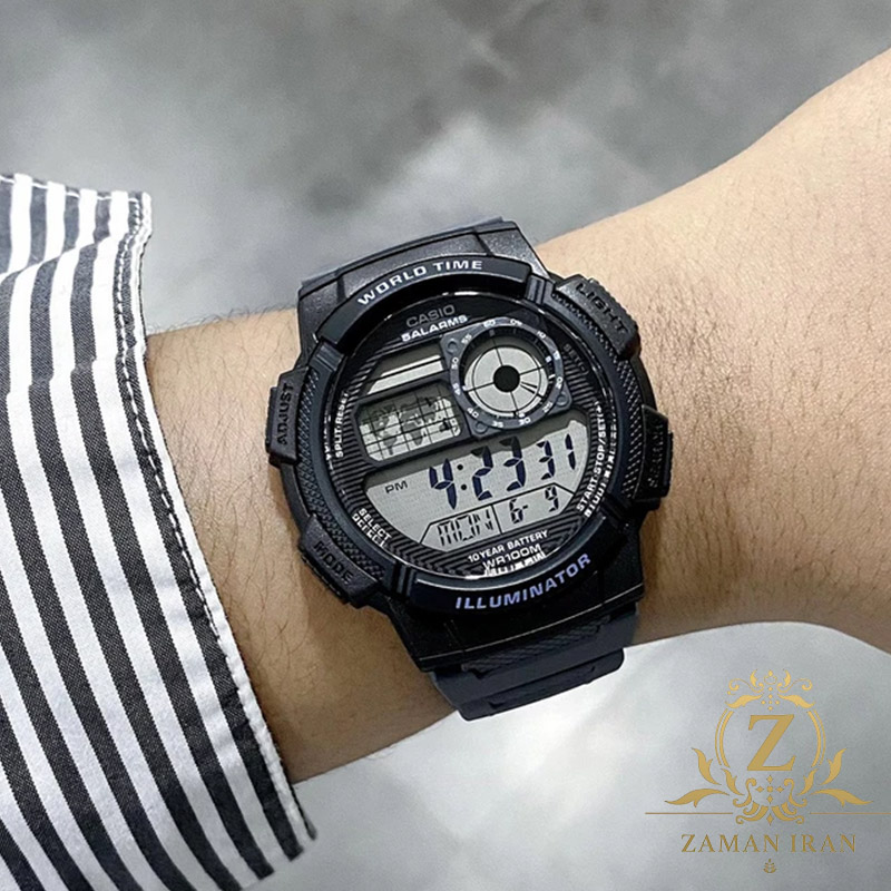 ساعت مچی مردانه کاسیو casio اورجینال مدل AE-1000W-8A