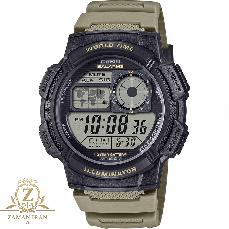 ساعت مچی مردانه کاسیو casio اورجینال مدل AE-1000W-5A
