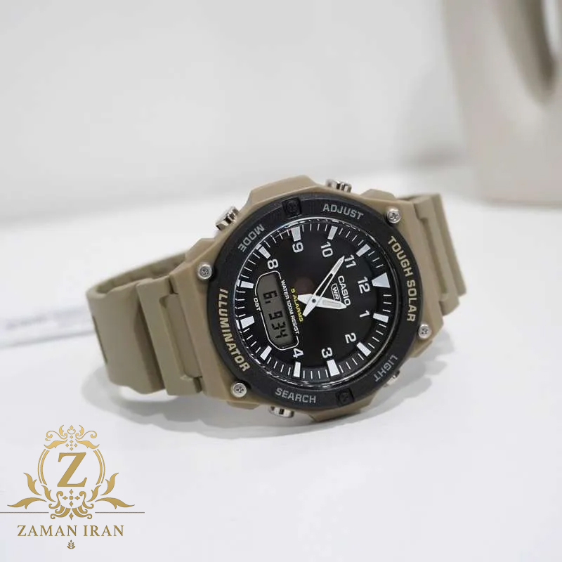 ساعت مچی مردانه کاسیو  casio اورجینال مدلAQ-S820W-5AVDF