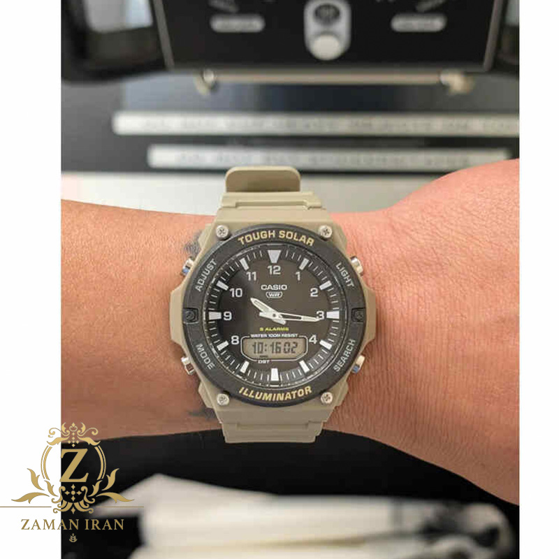 ساعت مچی مردانه کاسیو  casio اورجینال مدلAQ-S820W-5AVDF