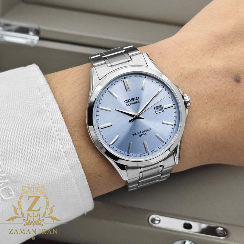 ساعت مچی مردانه کاسیو  casio اورجینال مدل MTS-115D-2A2VDF