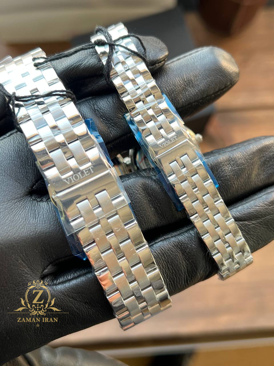 ساعت مچی ست مردانه و زنانه ویولت Violet اورجینال مدل B32766G/111 C