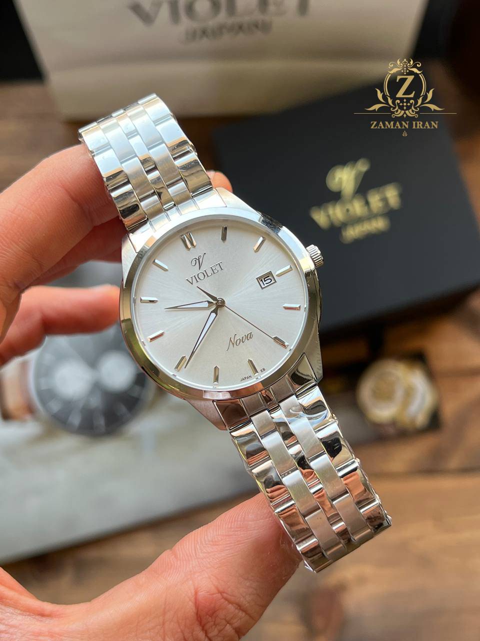 ساعت مچی مردانه ویولت Violet اورجینال مدل b32766g/111