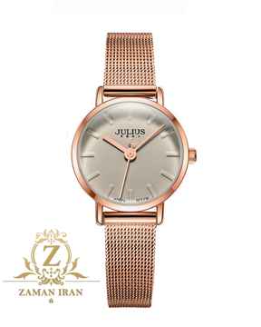 ساعت مچي زنانه بند حصيري جوليوس مدل JA-963G