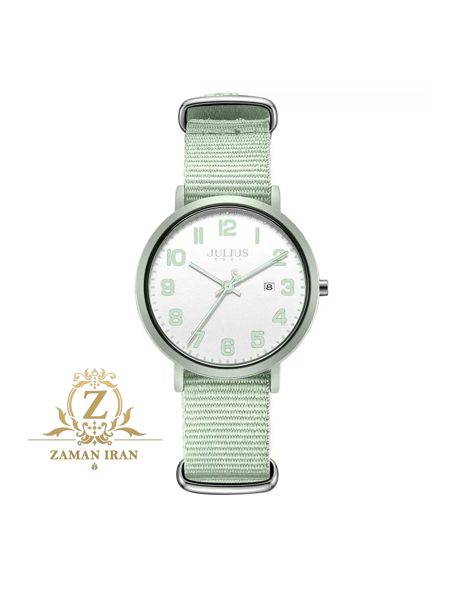ساعت مچي زنانه بند برزنتي جوليوس مدل JA-1552C