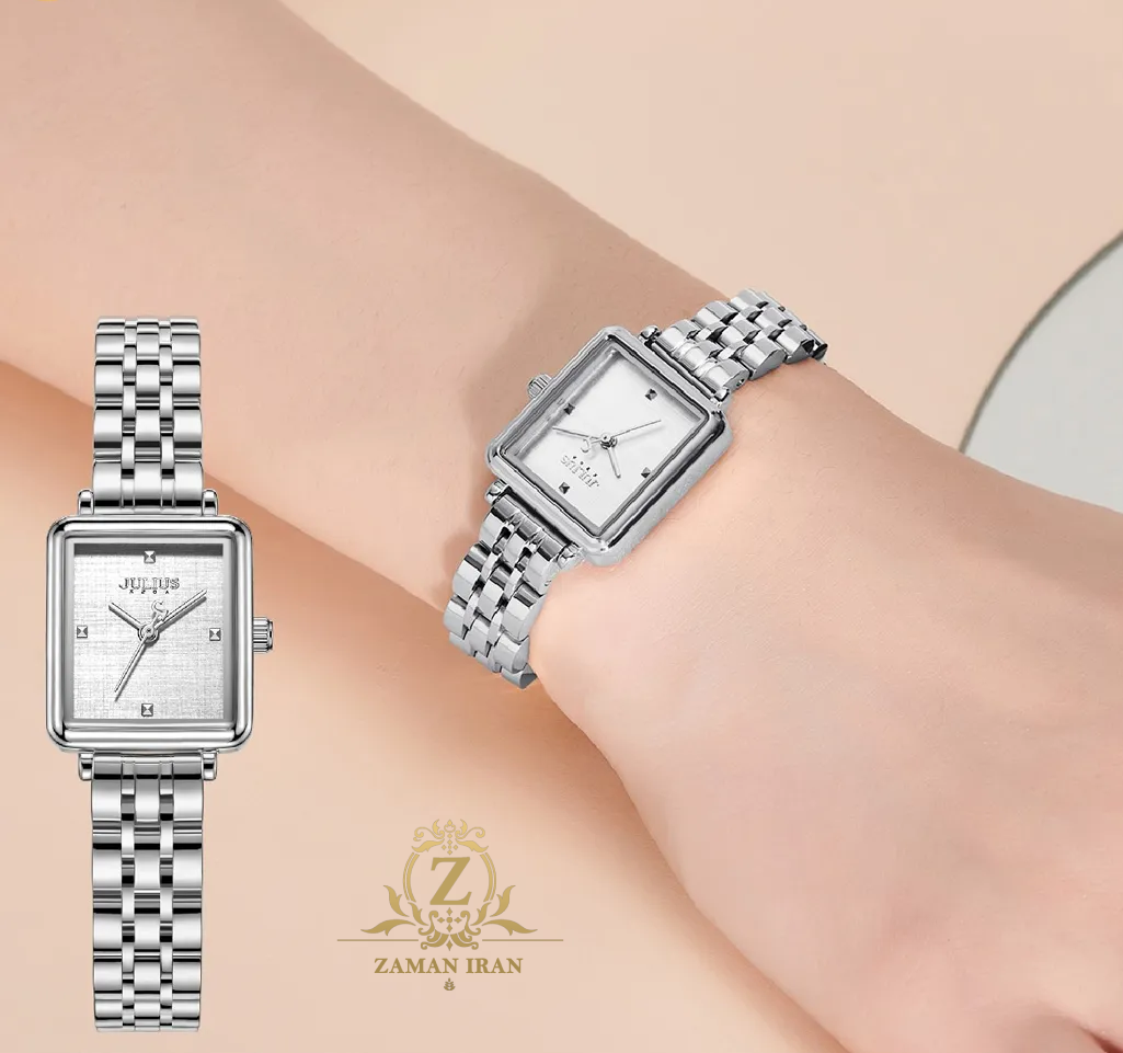ساعت مچي زنانه بند فلزي جوليوس مدل JA-1315A