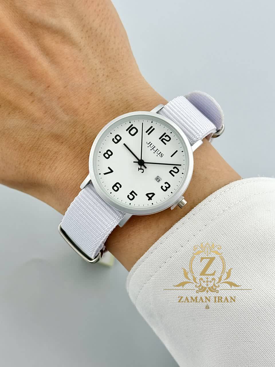 ساعت مچي زنانه بند برزنتي جوليوس مدل JA-1552A