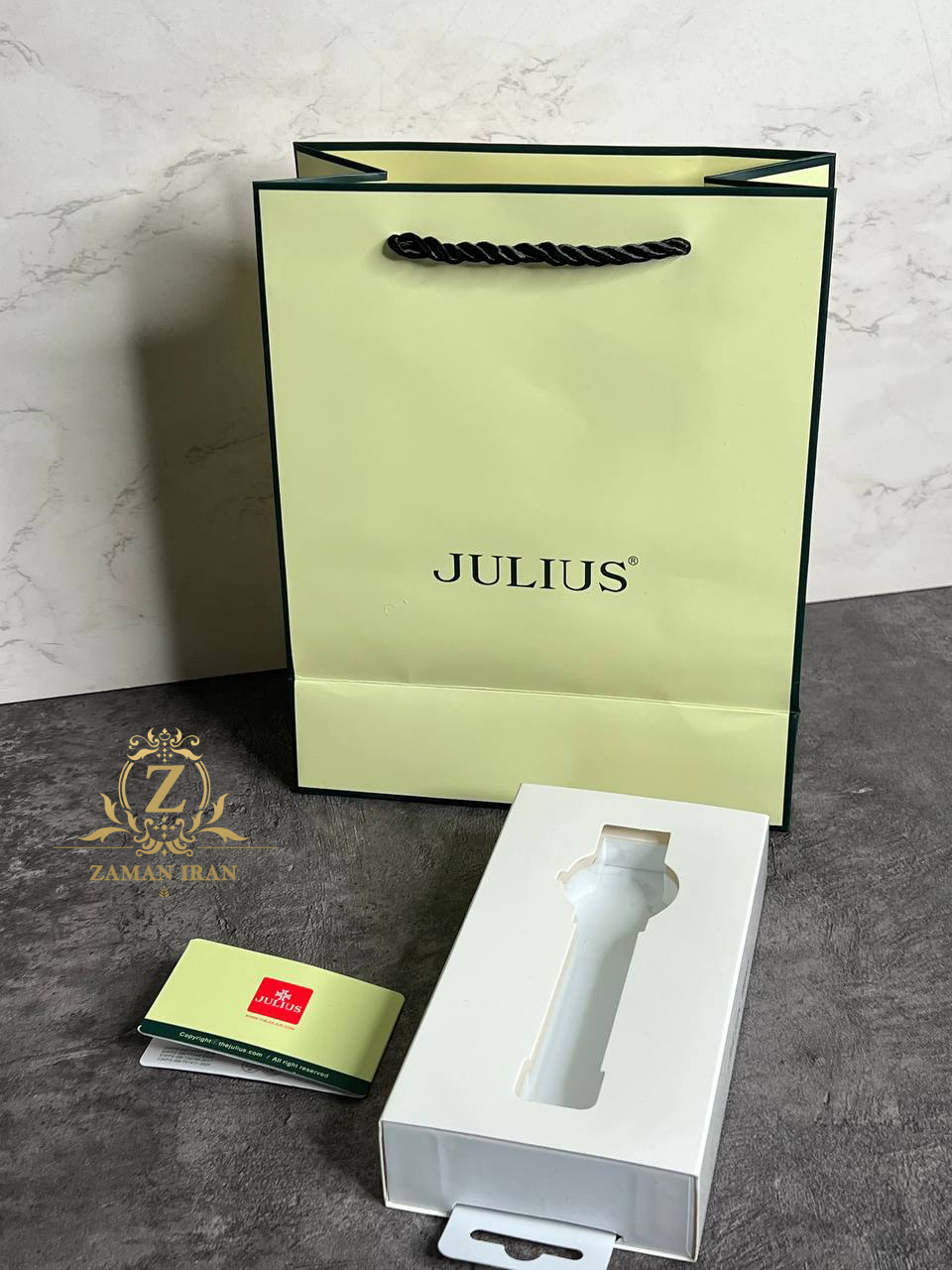 ساعت مچي زنانه بند برزنتي جوليوس مدل JA-1552A