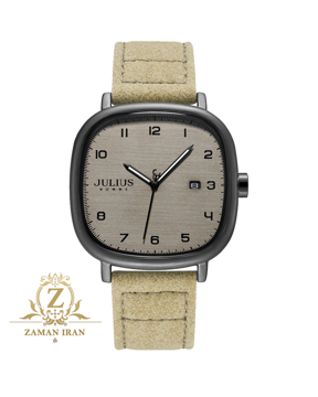 ساعت مچي مردانه بند برزنتي جوليوس مدل JAH-123B