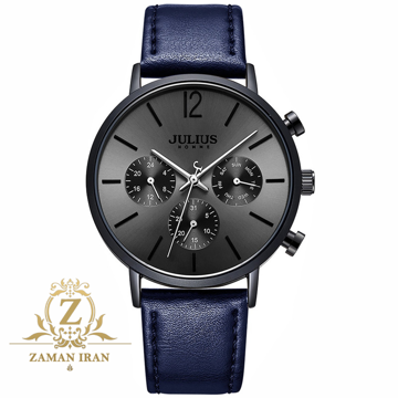ساعت مچي مردانه بند چرمي جوليوس مدل JAH-101B