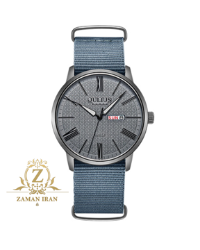 ساعت مچي مردانه بند برزنتي جوليوس مدل JAH-124C