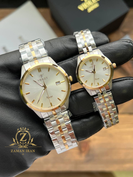 ساعت مچی ست مردانه و زنانه ویولت Violet اورجینال مدل B32766G/818 C