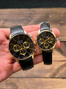 ساعت مچی ست کرست crest اورجینال مدل 6711M-6711L/15