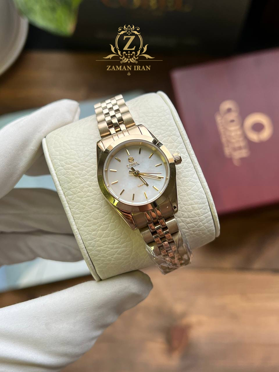 ساعت مچی زنانه کوبل COBEL اورجینال مدل CB6485L-04