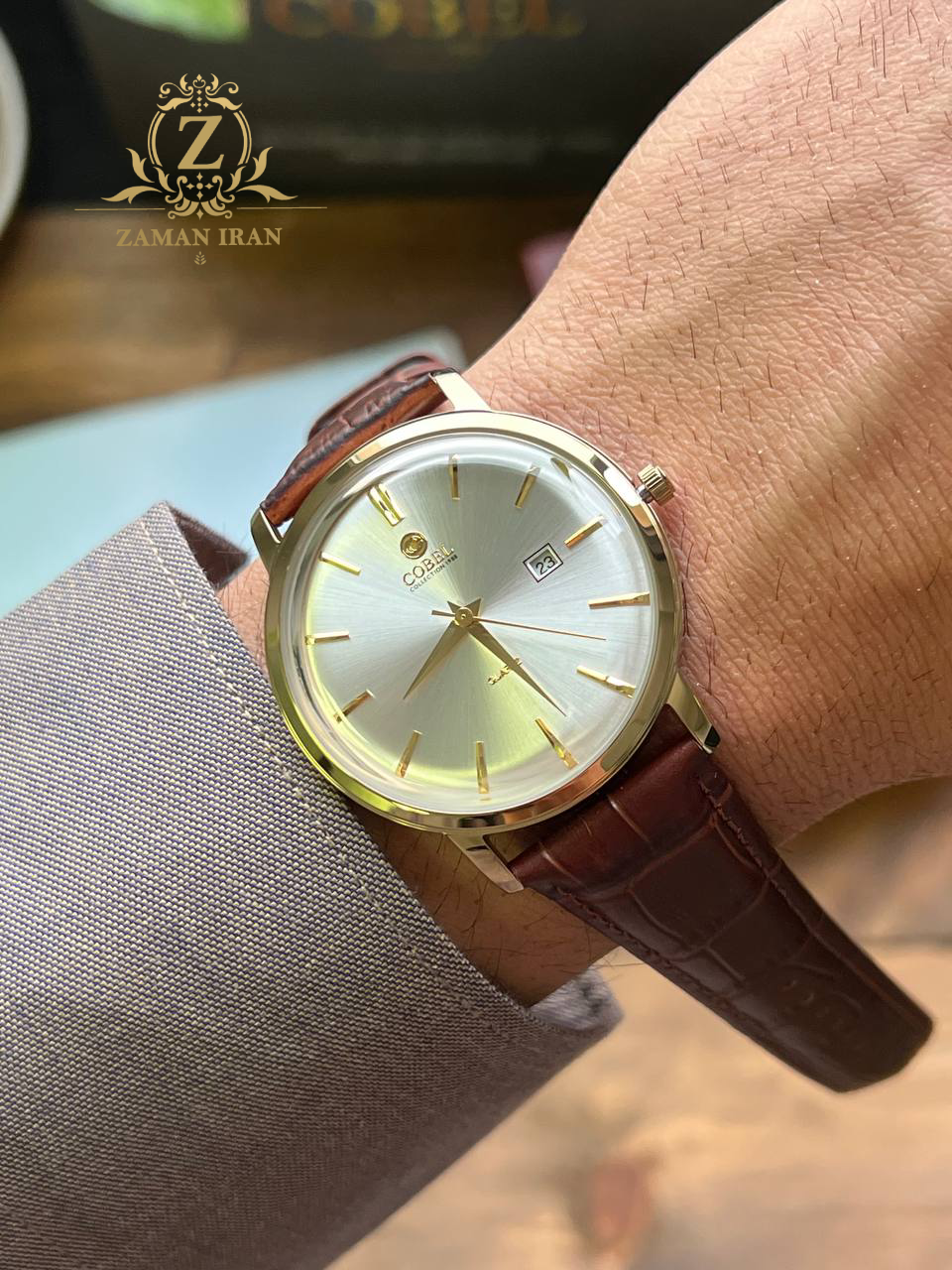 ساعت مچی مردانه کوبل COBEL اورجینال مدل CB6489G-06