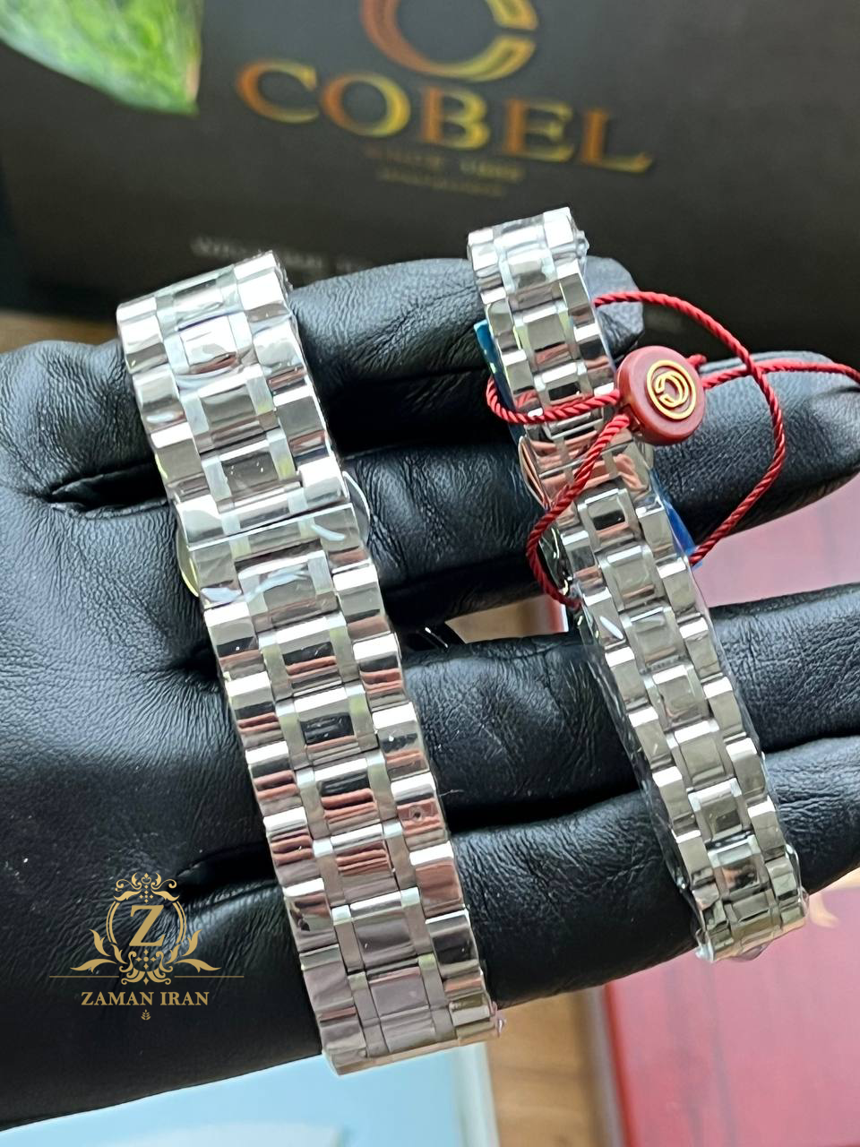 ساعت مچی ست مردانه و زنانه کوبل COBEL اورجینال مدل CB6467G-02 C