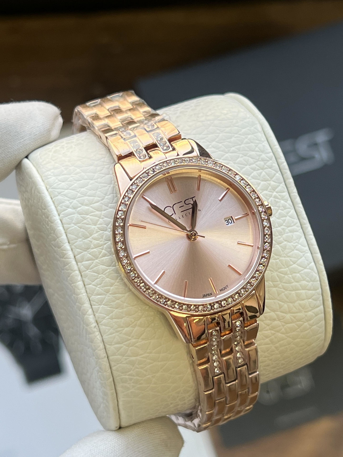 ساعت مچی زنانه کرست crest اورجینال مدل 9014/4