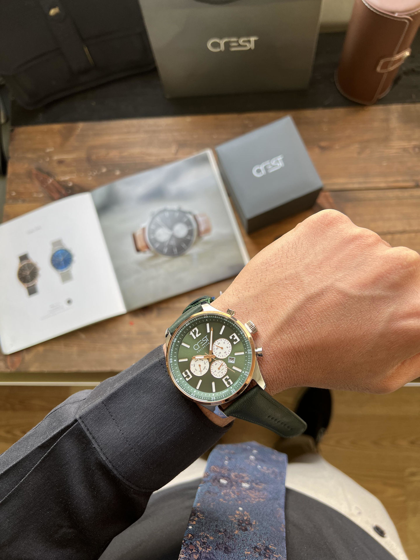 ساعت مچی مردانه کرست Crest اورجینال مدل 6251/5