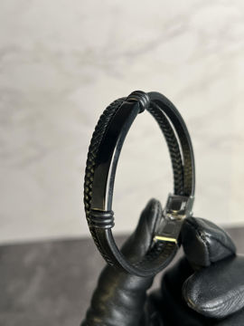 دستبند چرم مردانه 4