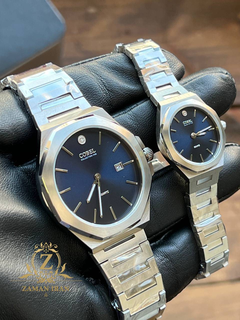 ساعت مچی ست مردانه و زنانه کوبل COBEL اورجینال مدل CB6323C-03