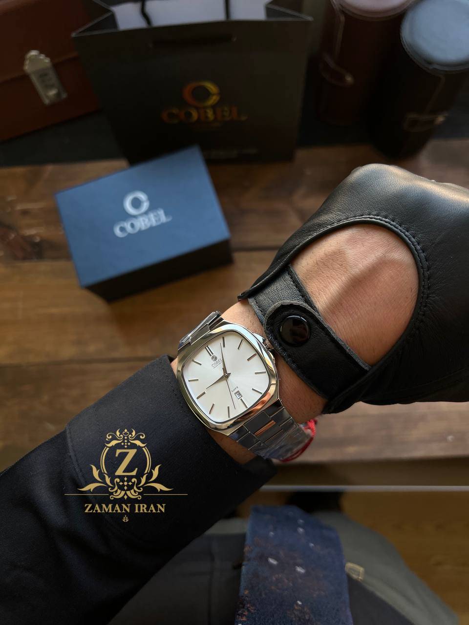 ساعت مچی ست مردانه و زنانه کوبل COBEL اورجینال مدل CB6462C-01
