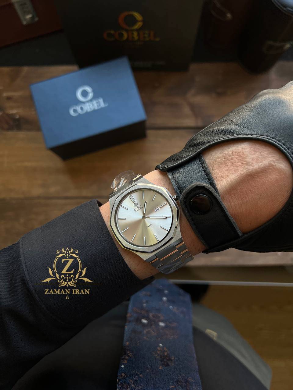 ساعت مچی ست مردانه و زنانه کوبل COBEL اورجینال مدل CB6460C-01