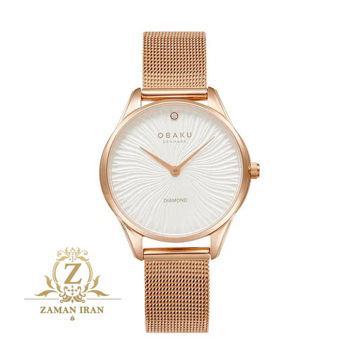 ساعت مچی زنانه اوباکو Obaku اورجینال مدل V297LXVIMV